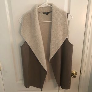 Light Brown Suede Vest